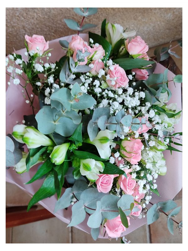Ελεύθερο μπουκέτο "Baby Pink"