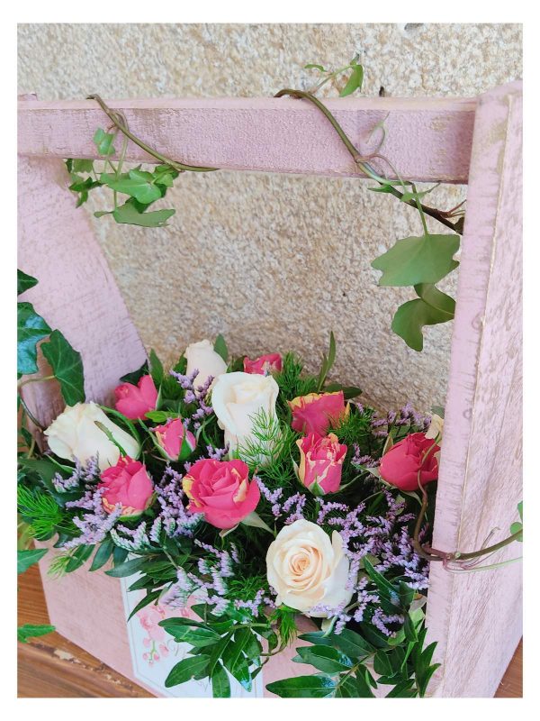 Ξύλινο Καλάθι "Mother's Day" - Image 2