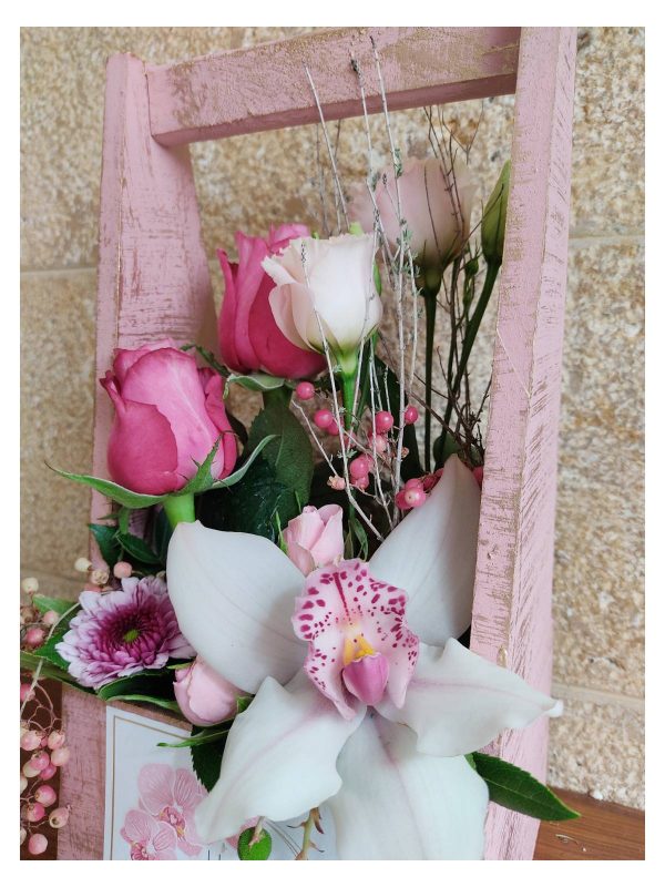 Ξύλινο Καλάθι "Mother's Day" - Image 5