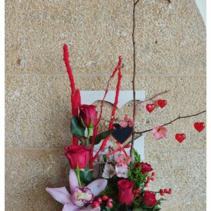 Σύνθεση "Ξύλινη καρδιά"